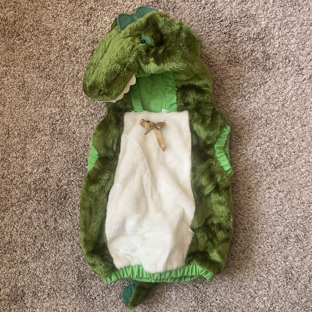 Dinosaur‎ Costume 12-24 Mo. Green Halloween Dino